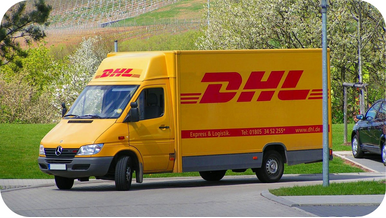 Envío de muestra con DHL