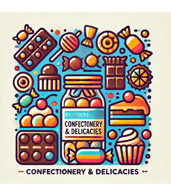 •	Confectionery & Delicacies: "A selection of handmade chocolates and traditional sweets."