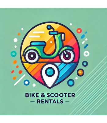 •	Bike & Scooter Rentals: "A traveler exploring Pula on a rented scooter."