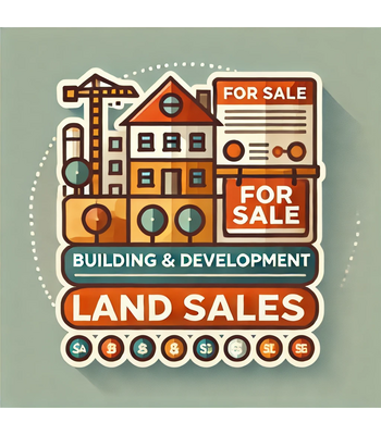 •	Building & Development Land Sales: "A scenic plot of land with investment potential."