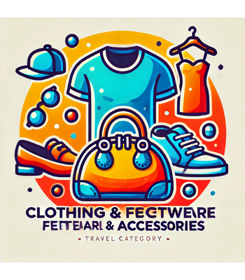 •	Clothing & Footwear & Accessories: "A boutique showcasing stylish summer clothing and accessories."