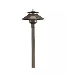 Landscape Riser with 20W LED FX Luminaire PLLED20W12RBZ