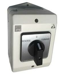 16A 3-Position Reversing Switch with Spring Return ITC LBS-WR3/8PM-D1