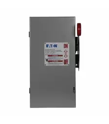 Heavy Duty 60A 600V Fusible Disconnect Switch Eaton 1HD362