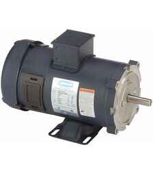 Durable 3/4HP 1800RPM 24VDC Motor with TEFC Enclosure Leeson 108052