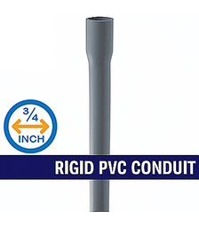 3/4 Inch PVC Electrical Conduit