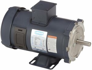 Durable 3/4HP 1800RPM 24VDC Motor with TEFC Enclosure Leeson 108052