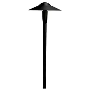 Dome Path Light in Black by Kichler 15810BKT27R