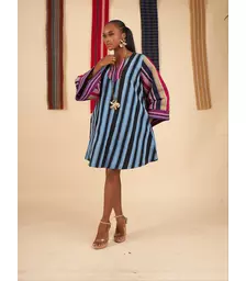 Olamide Aso oke Dress