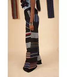 Olabisi Aso oke stripe Pants