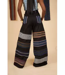Olabisi Aso oke stripe Pants