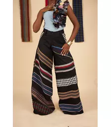 Olabisi Aso oke stripe Pants