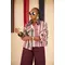 Esohe Aso Oke Cropped Trench Jacket