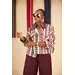 Esohe Aso Oke Cropped Trench Jacket