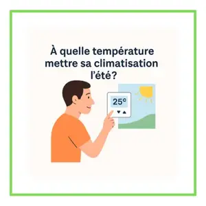 A combien mettre ma clim l'été ?