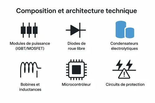 composition carte de puissance
