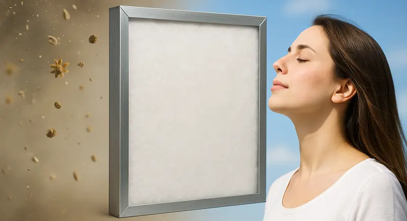 filtre gainable pour un air sain