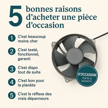 5 raisons d'acheter une pièce clim d'occaz