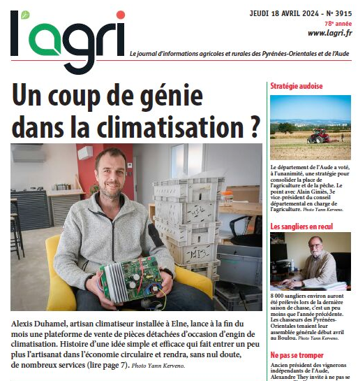 Article journal l'agri