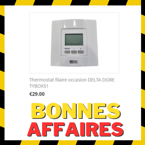 Thermostat delta dore pas cher