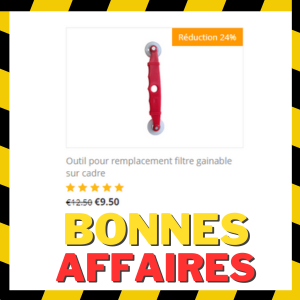 outil pour filtre gainable