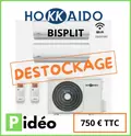 bisplit HOKKAIDO climatisation