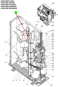 moteur ventilation Mitsubishi Electric R01F15221