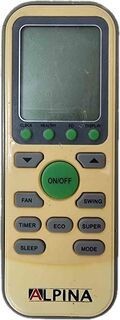 télécommande clim ALPINA