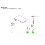 sonde carte Mitsubishi electric muz-hj50