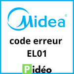 code erreur EL01 Midéa
