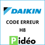 PANNE H8 CLIMATISATION DAIKIN