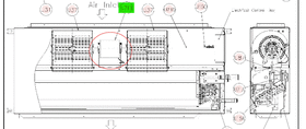 moteur gainable hitachi RPI