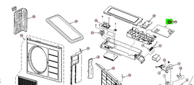 carte clim Hitachi RAM-54QH5