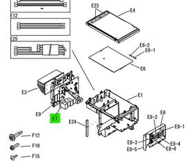 vue pièces détachées Daikin ERLQ