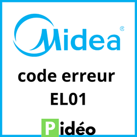code erreur EL01 Midéa