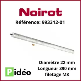 Anode NOIROT ​52030 SRAT