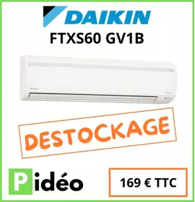 unité murale FTXS60G DAIKIN