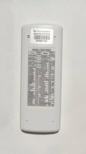 compatibilité télécommand euniverselle clim