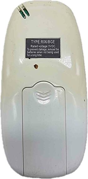 arrière télécommande ZENITH CLIM