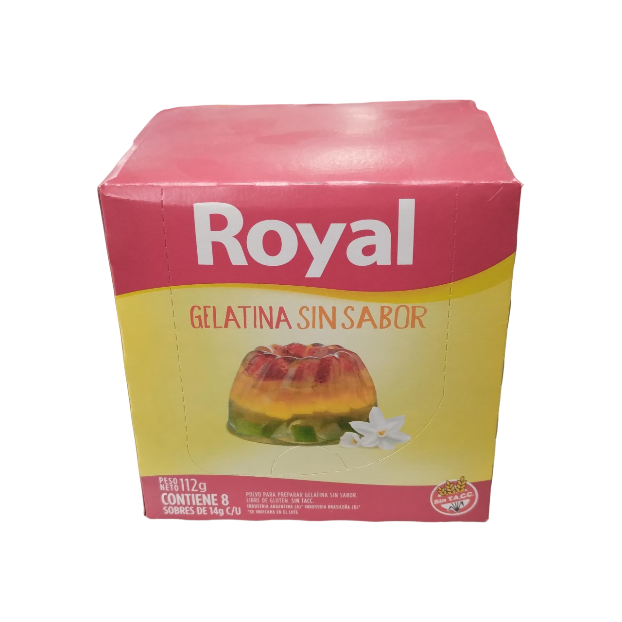 Gelatina SIN SABOR 14 grs ROYAL – Supermercado Roldan
