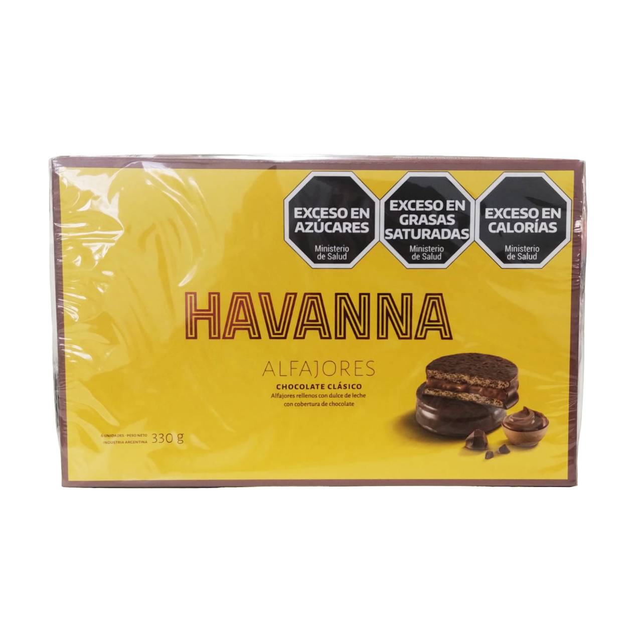 Havanna Alfajores de Chocolate, 55 g (6 Alfajores)