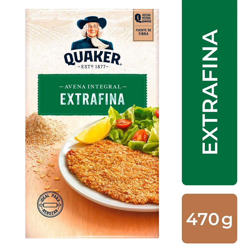 Quaker Avena Integral Extrafina, 470 g